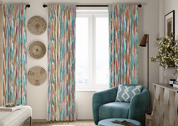 Bombay Velvet, Firestalk - Made to Measure Curtain - Image 3